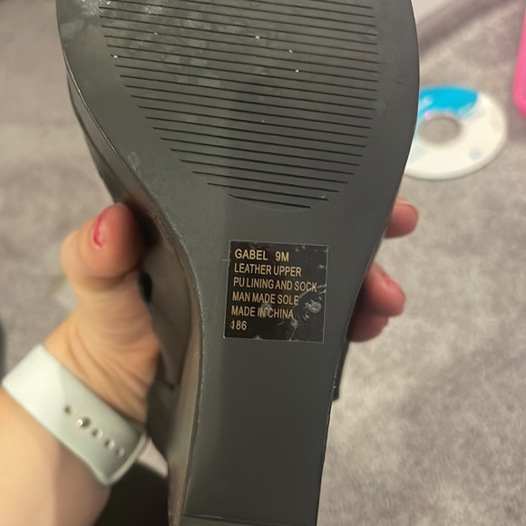 Steve Madden leather cutout platform wedges NWOT - Picture 6 of 7